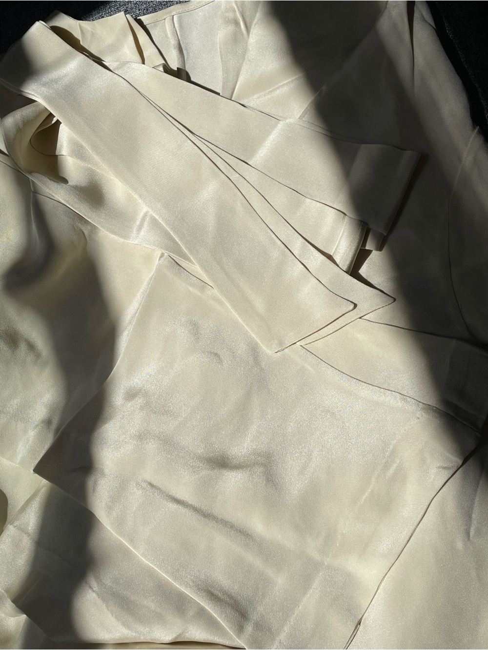 30 momme Silk Belted Dress - Picture 9 of 16